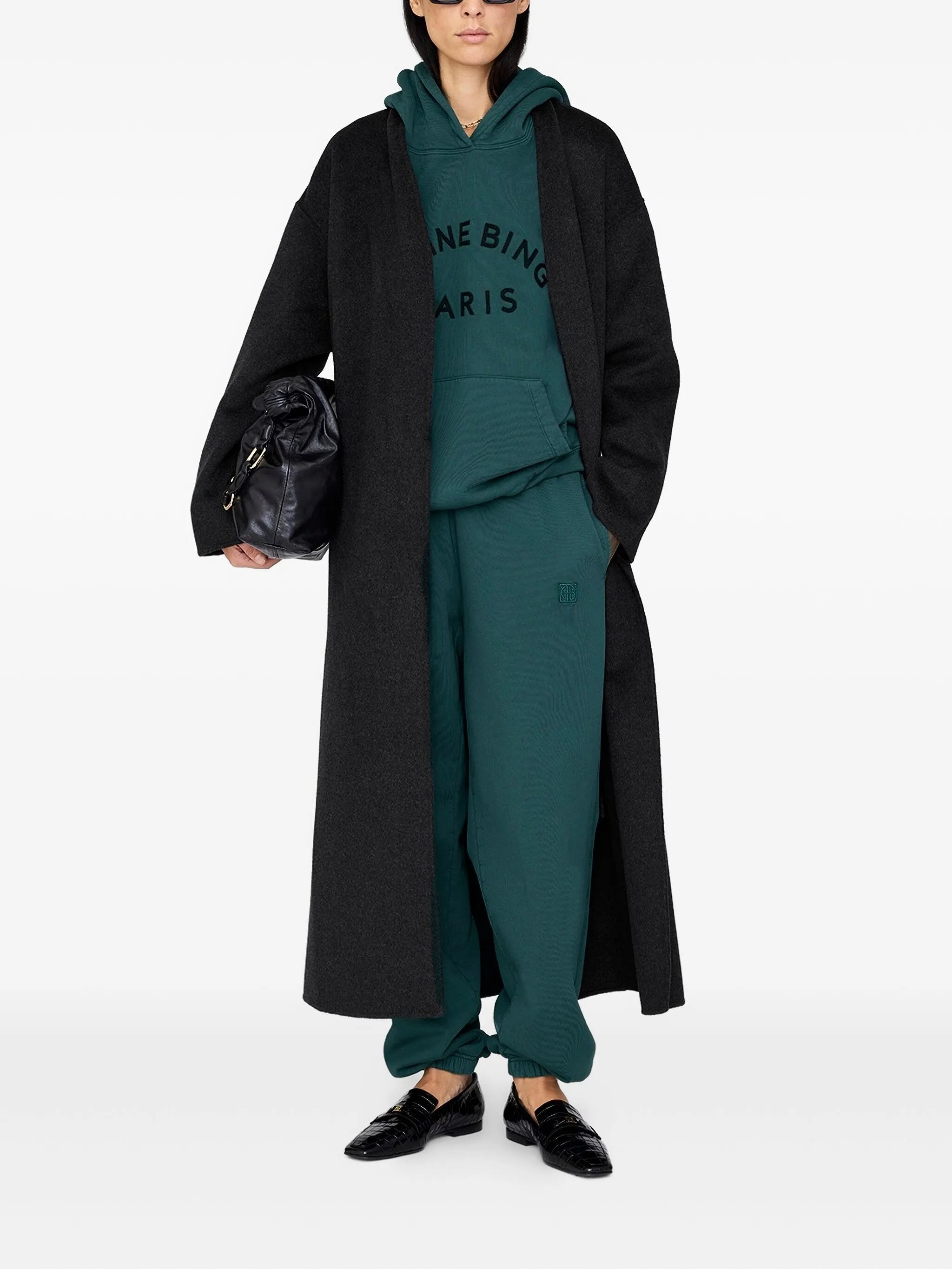 Anine Bing Monogram-embroidered Track Pants - 2