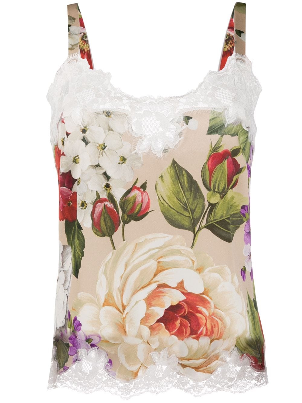 floral tank top - 1