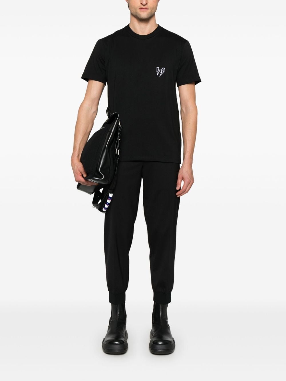 Slim Double Bolt T-shirt - 2