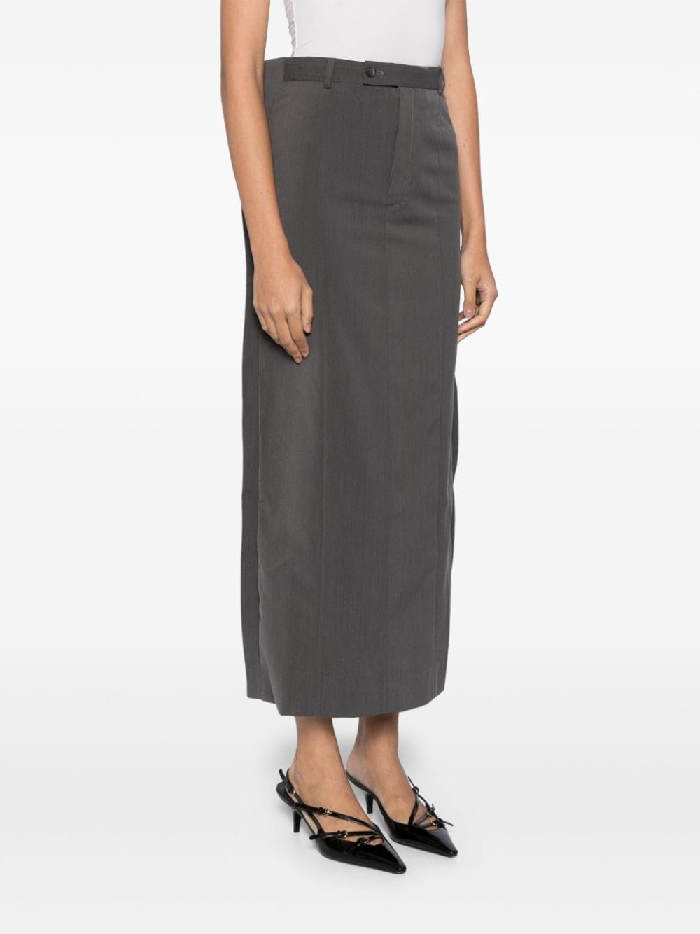 side ribbed skirt - 3