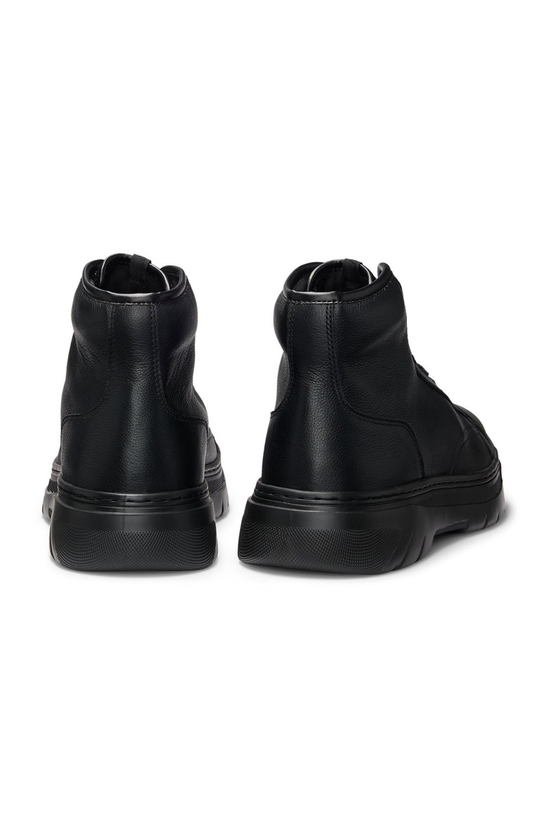 HIGH-TOP BOOTS IN GRAINED LEATHER 5