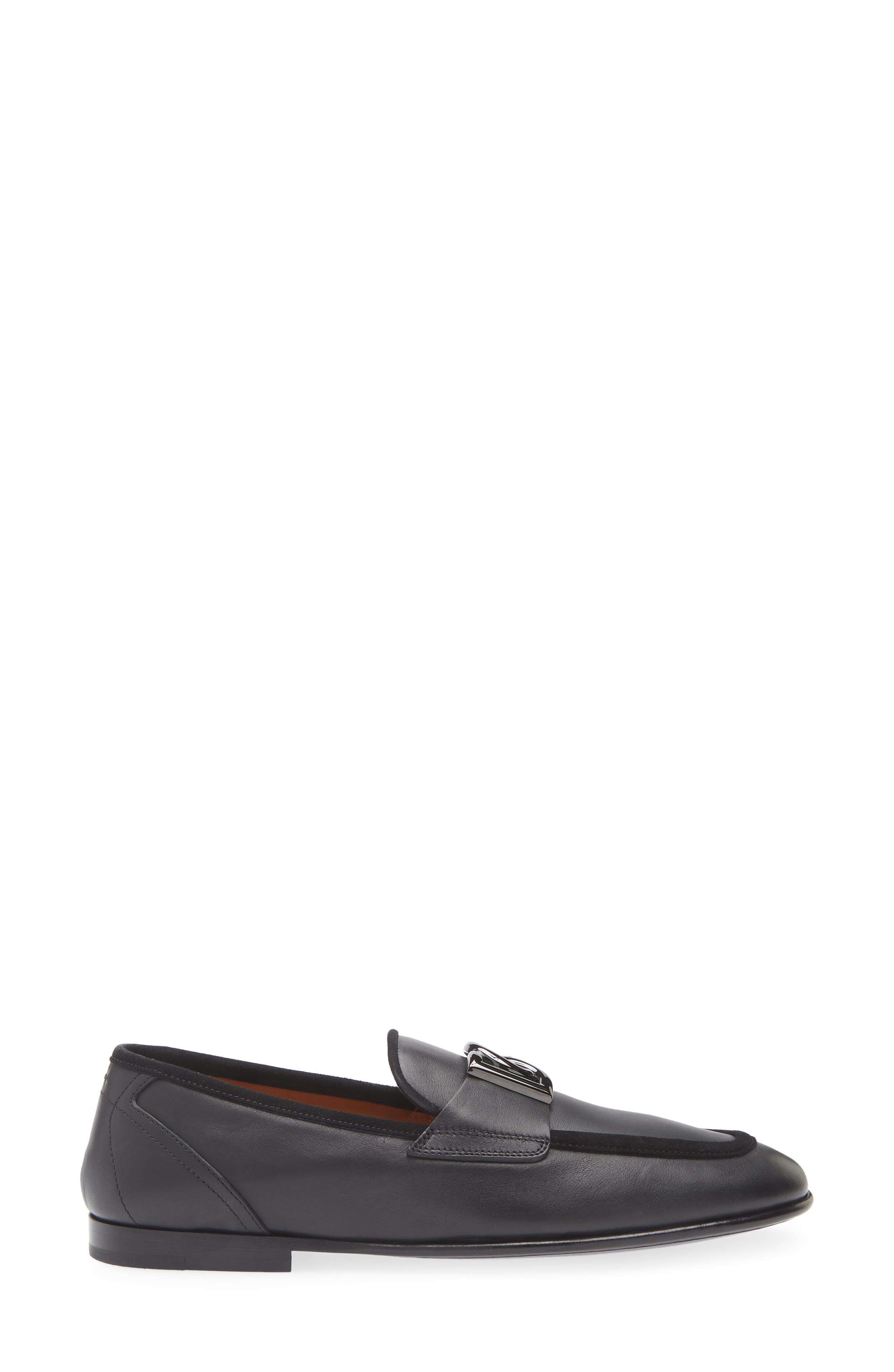 Dolce&Gabbana Dorada Crosta Loafer in Nero at Nordstrom - 3