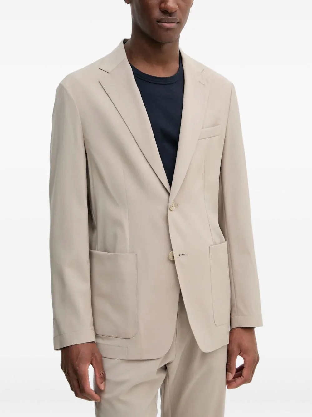 single-breasted blazer - 1