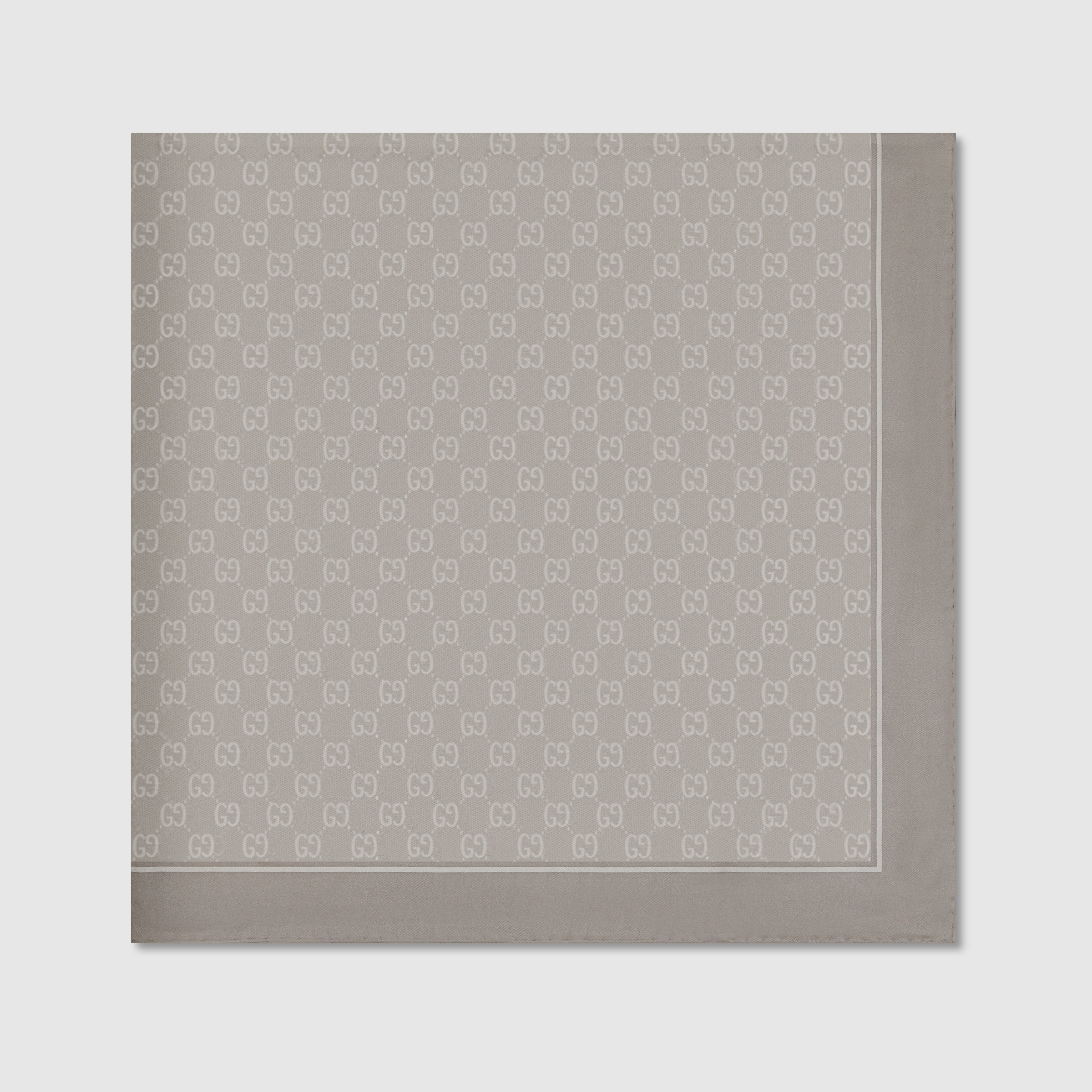 Printed silk carré - 2