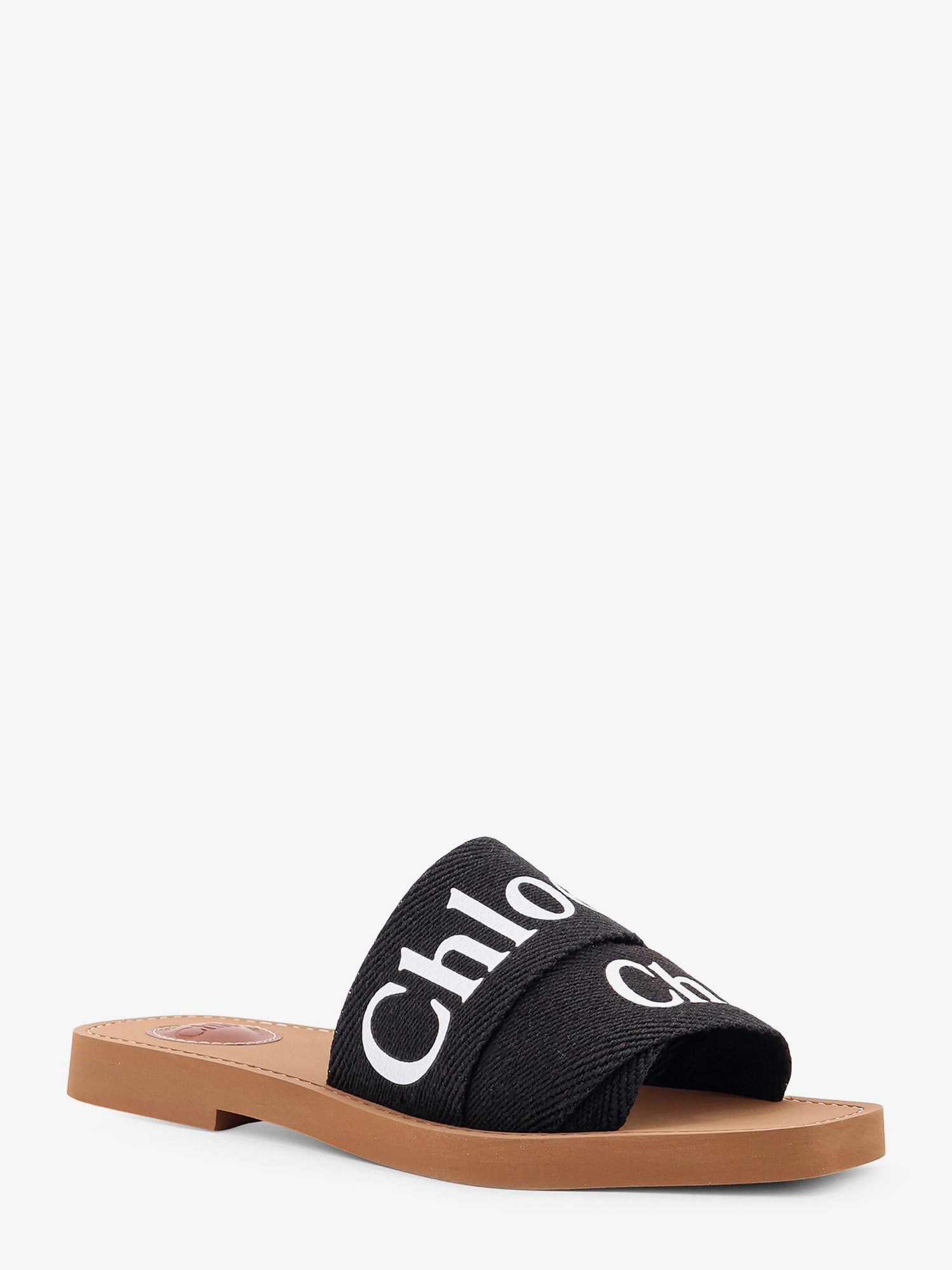 CHLOE' - Chloe' Woody Linen Flat Sandals - 2