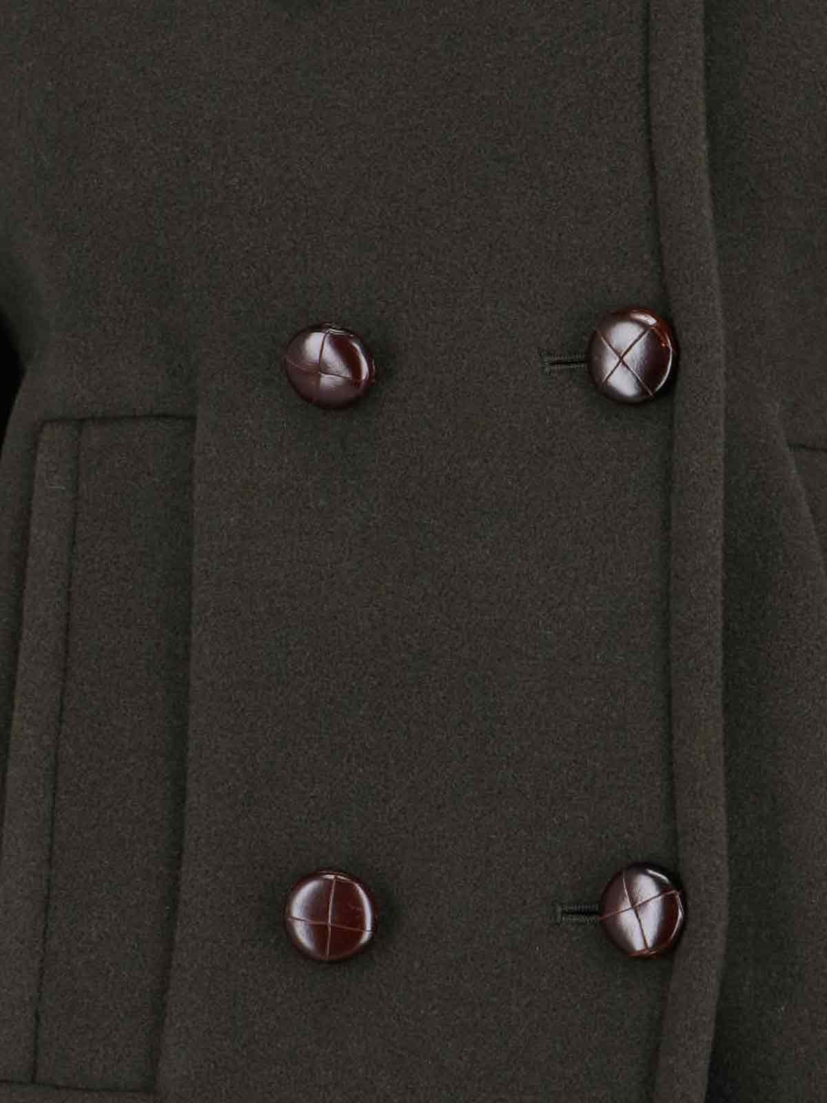 'FIBY' DOUBLE-BREASTED COAT - 5