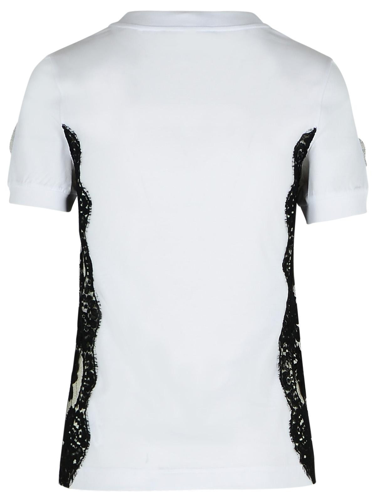 Dolce & Gabbana White Cotton T-Shirt Women - 3