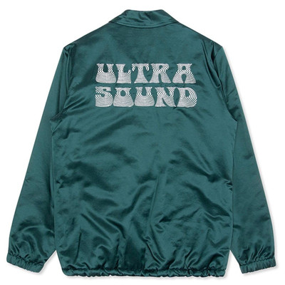 Just Don ULTRASOUND COACHES JACKET - FOREST GREEN outlook