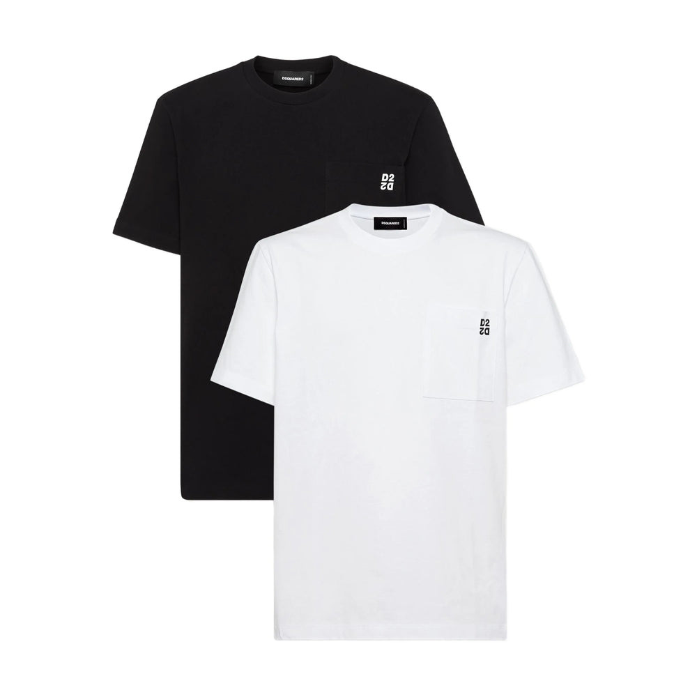 Dsquared2 White T-Shirts & Vests - T-Shirts Men - 1