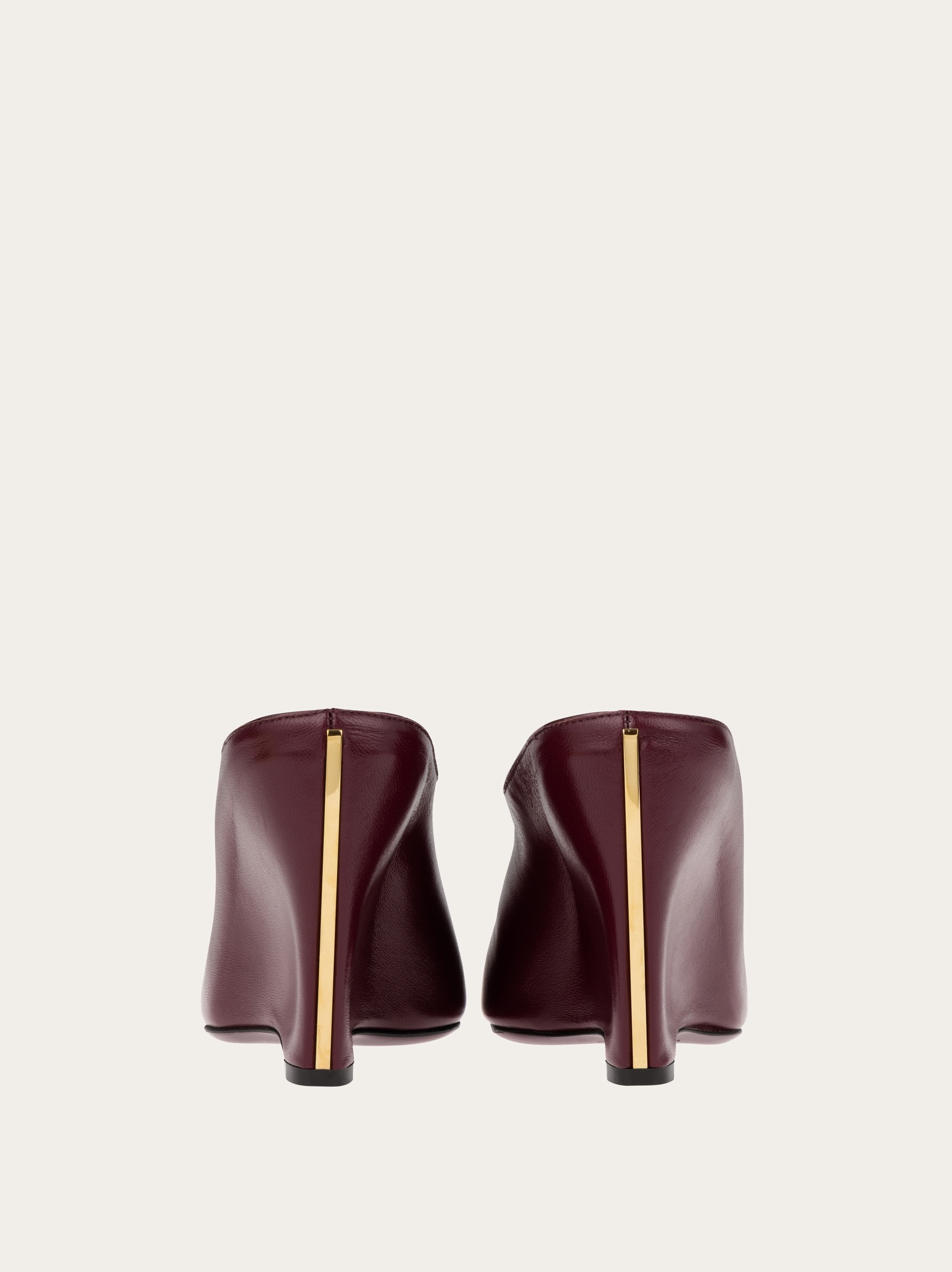 Peep toe mule - 4