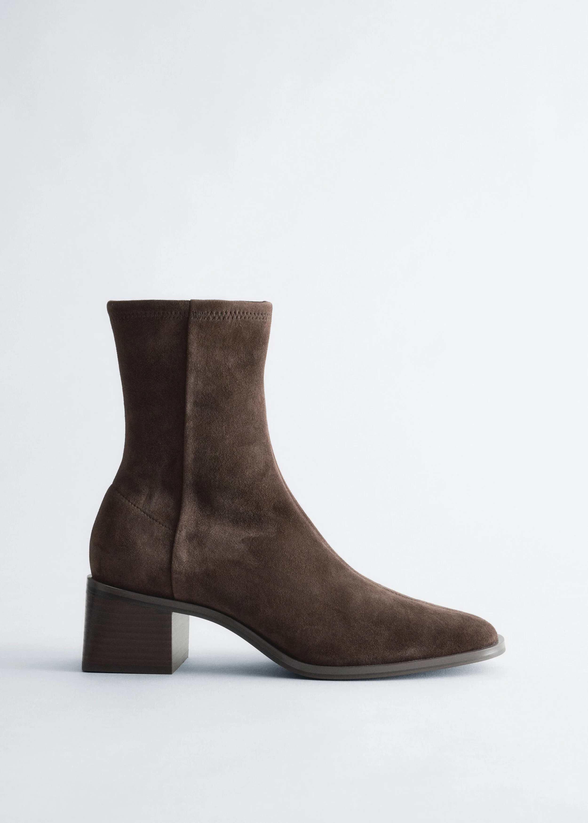 Suede Sock Boots - 1