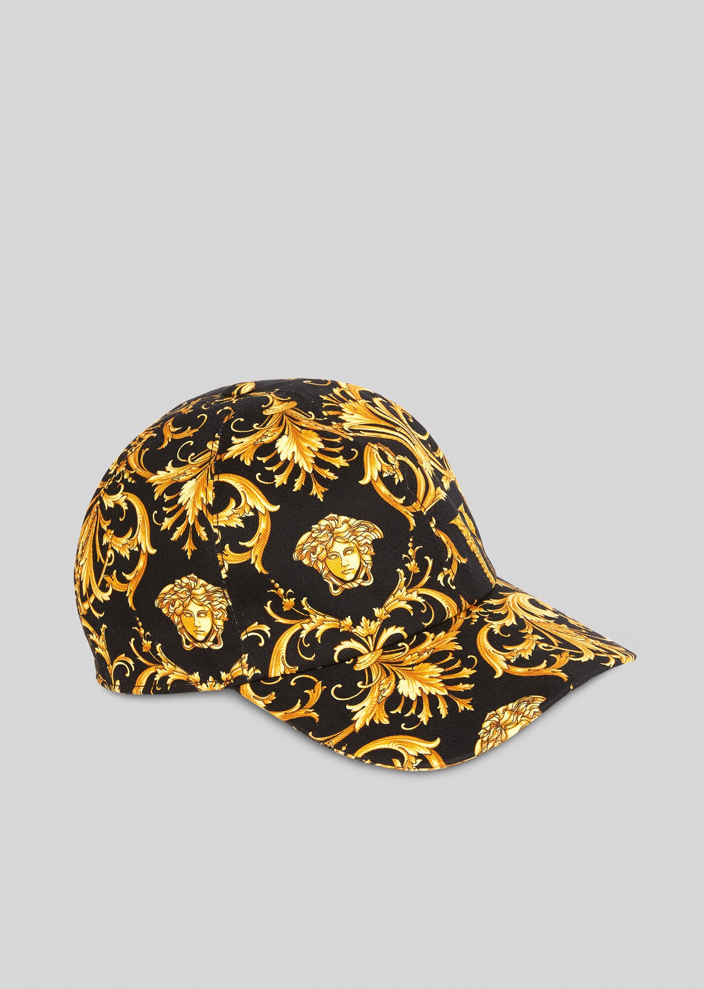 V Barocco Print Cap - 1