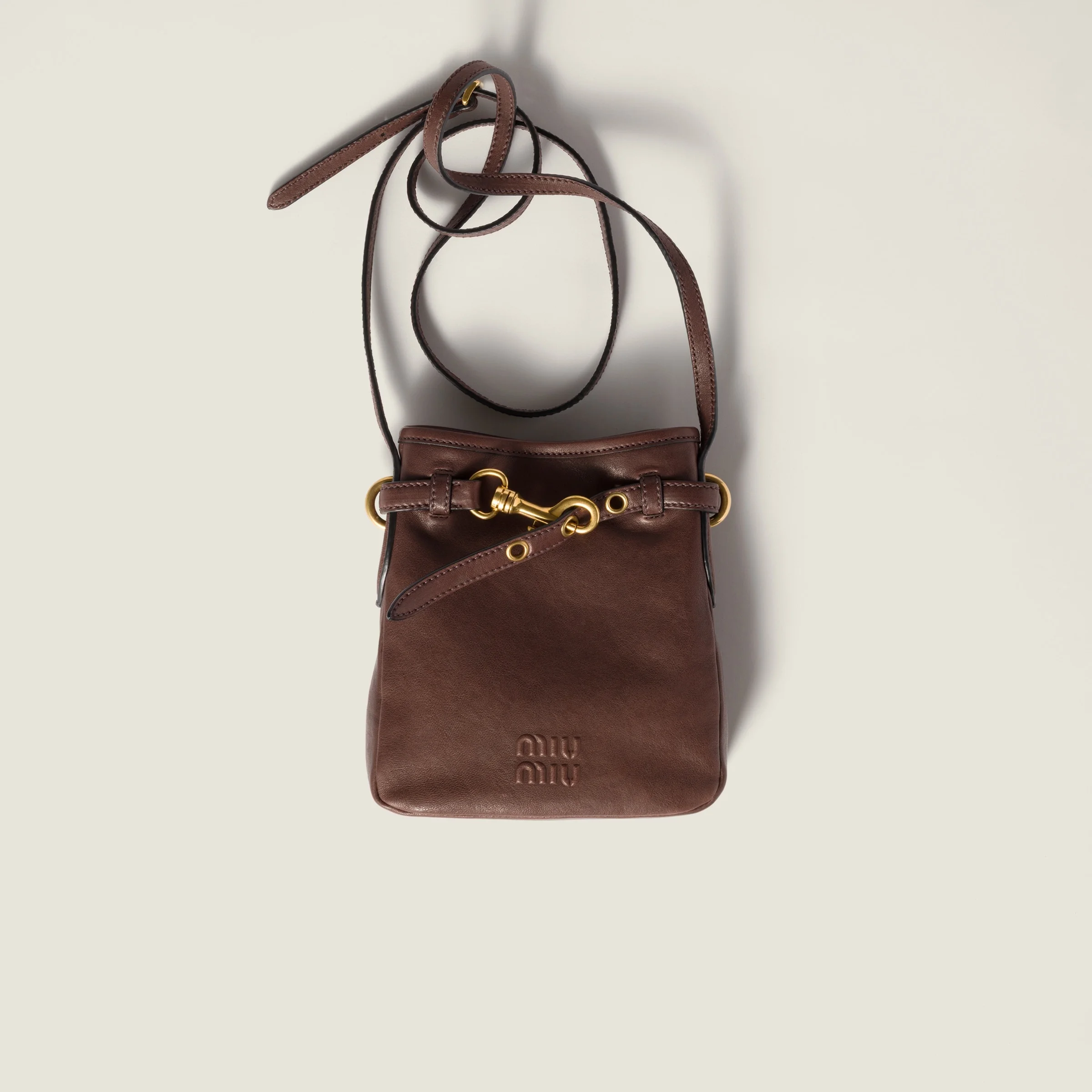 Nappa leather pouch - 1