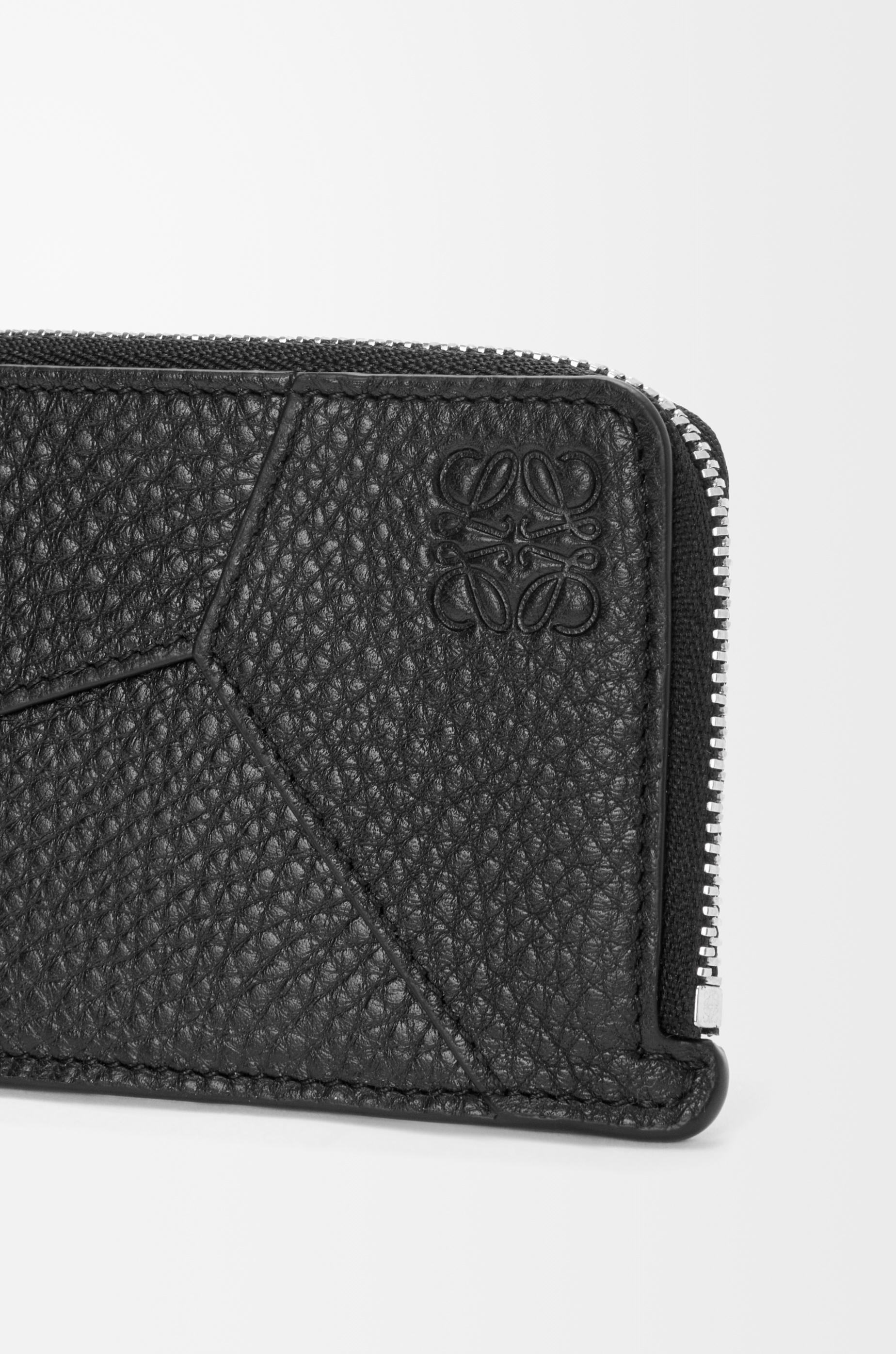 Puzzle coin cardholder in supple grained calfskin - 4