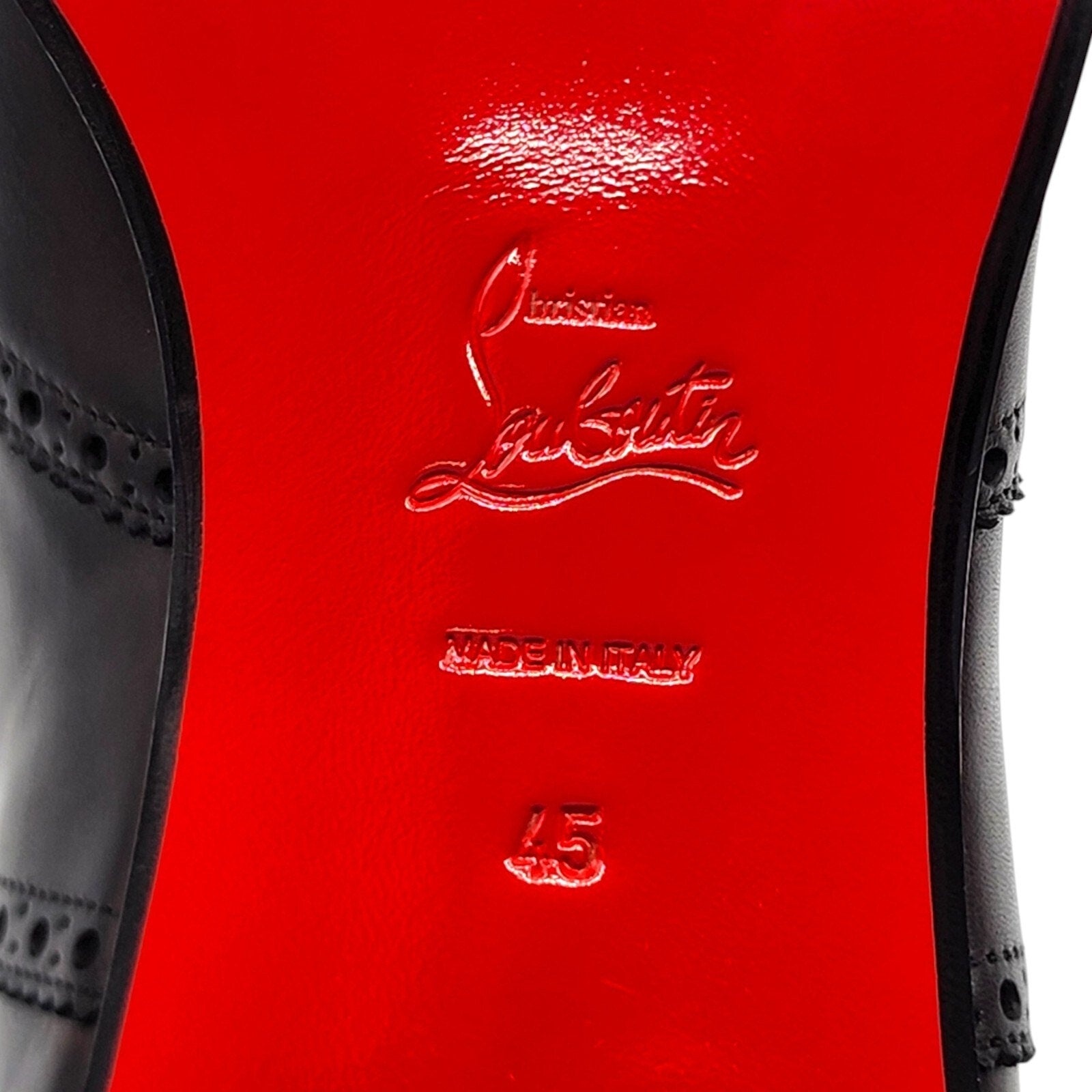 Christian Louboutin Christian Louboutin Men's Brogue Leather