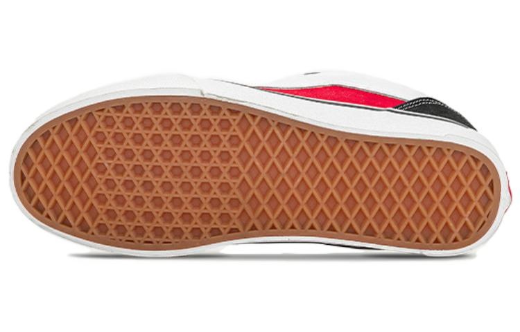 Vans Knu Skool Shoe 'Black Red' VN0009QC6RT - 4