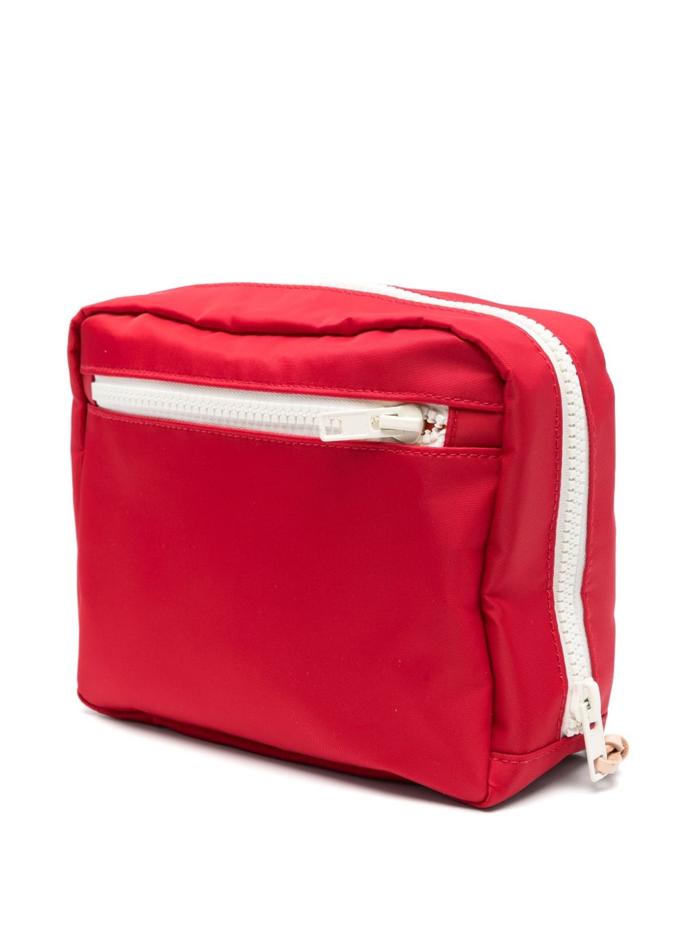 logo-print wash bag - 2