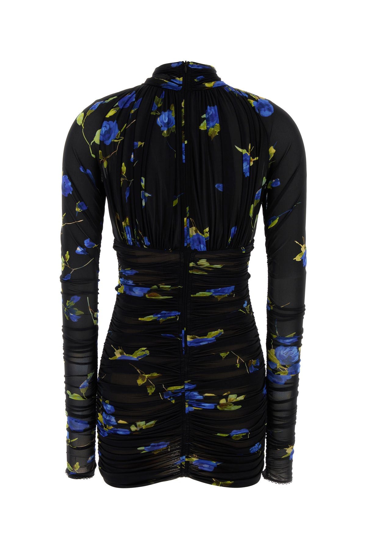 Printed jersey mini dress - 2