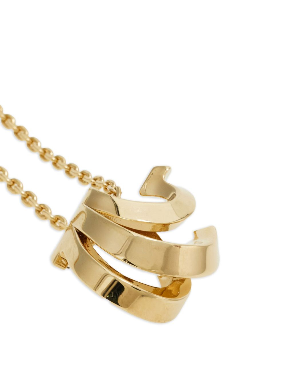 triple-gancini pendant necklace - 4