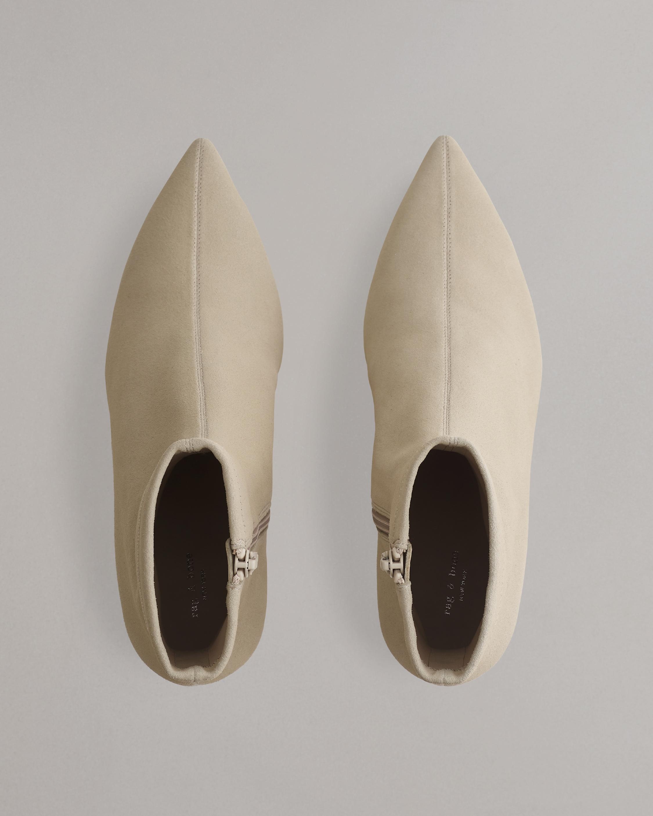 Britt Suede Ankle Boots - 4
