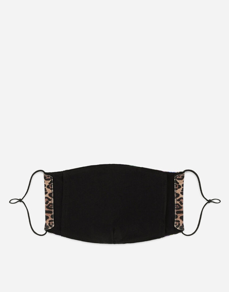 Dolce & Gabbana Butterfly-print face mask outlook