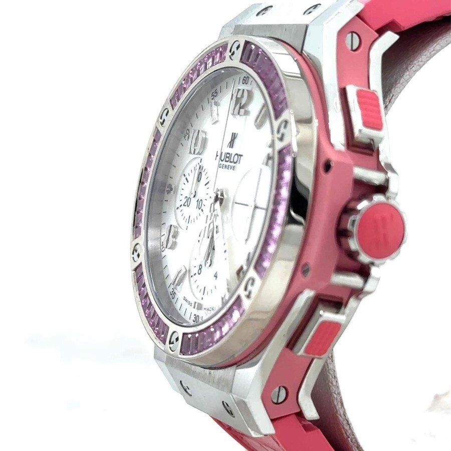 Pre-owned Hublot Big Bang Tutti Frutti Chronograph Mother of Pearl Dial Ladies Watch 341.SP.6010.LR. - 3