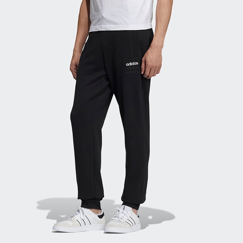 adidas neo M Ce C + Pants Embroidered Logo Sports Bundle Feet Black GP4915 - 4