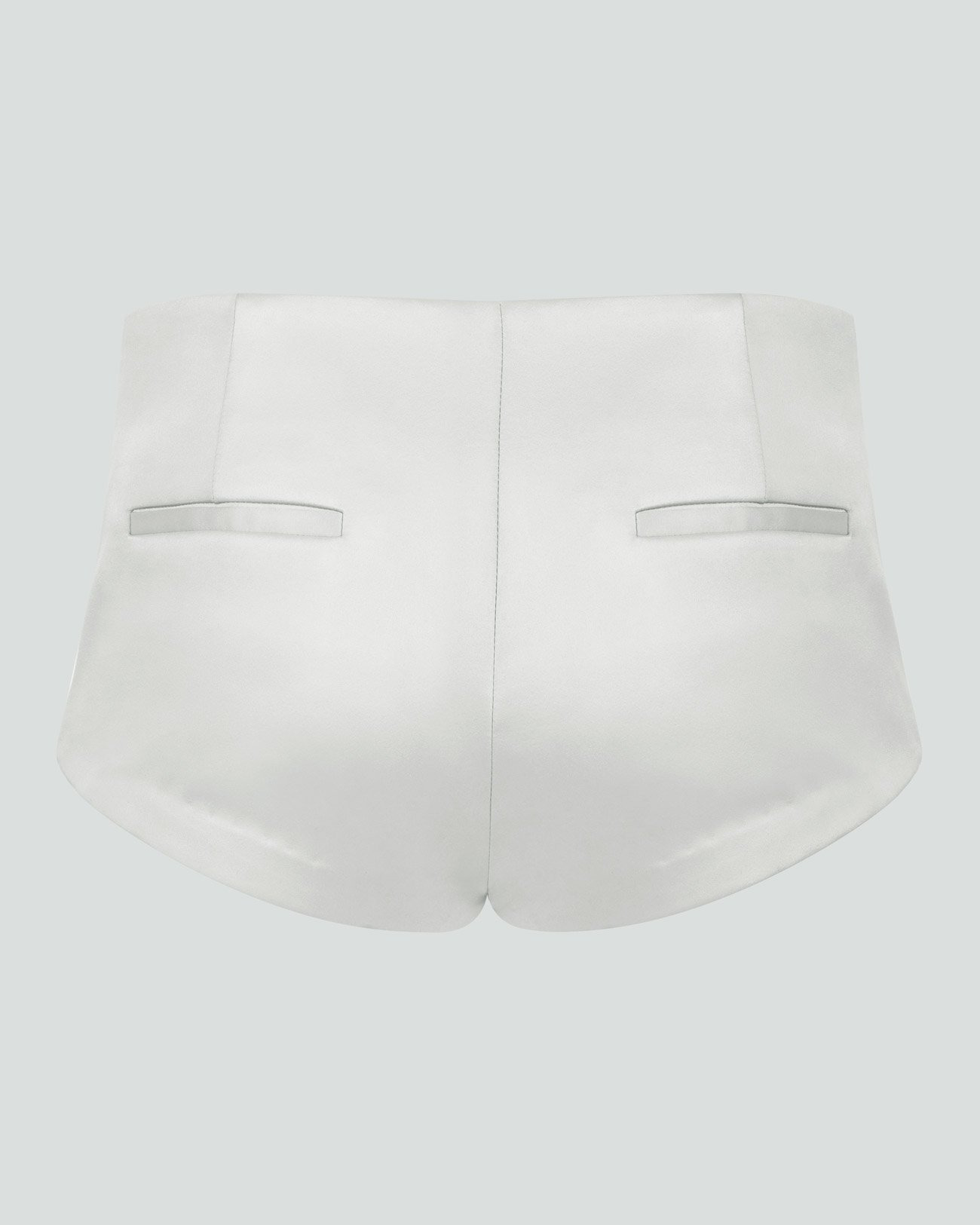PUPPY SHORT IVORY SATEEN - 2