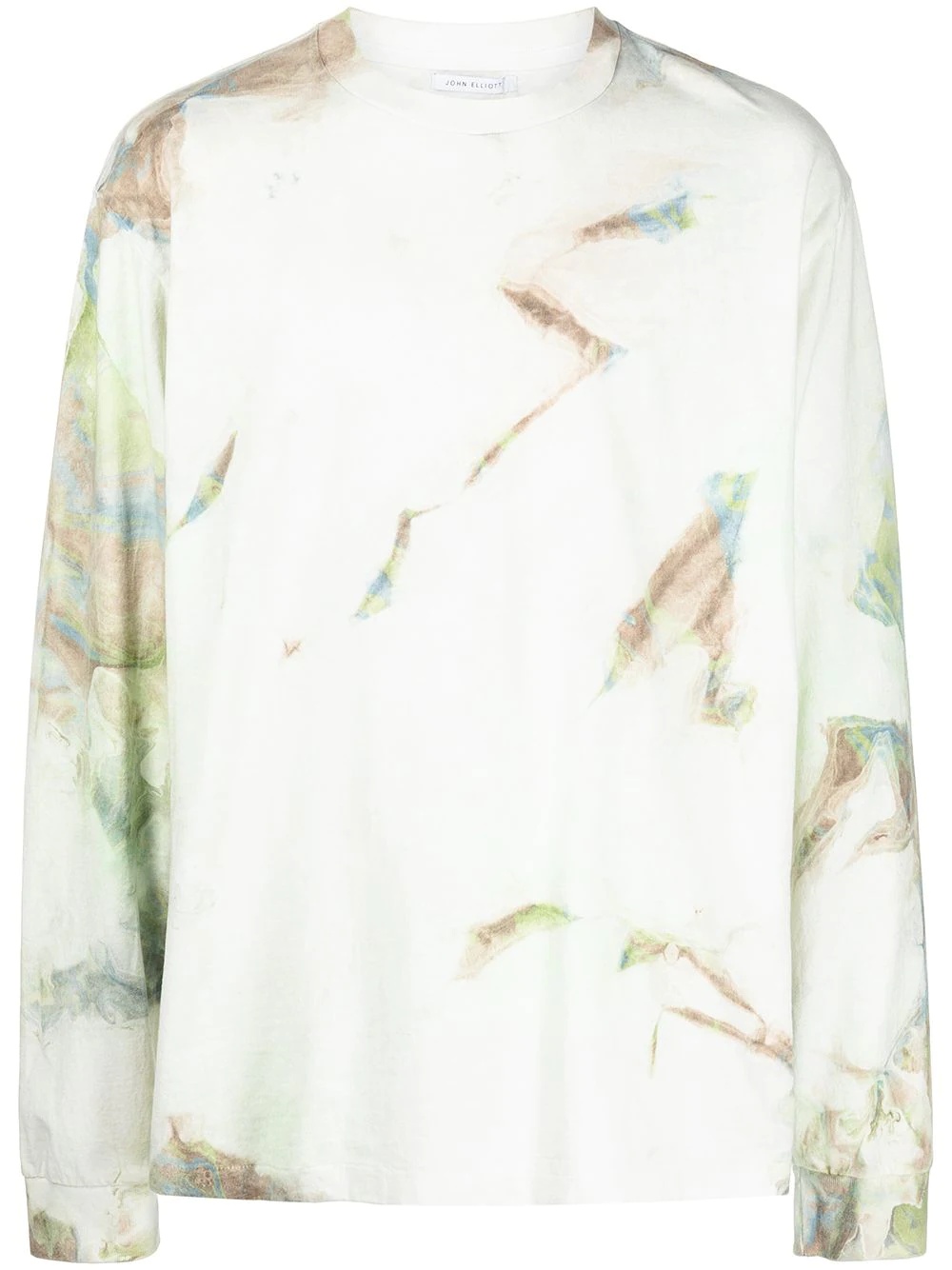 tie-dye cotton T-shirt - 1