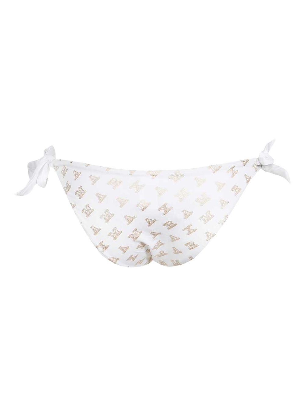 logo-print side-tie bikini bottoms - 2