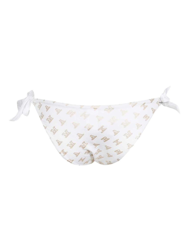 Max Mara logo-print side-tie bikini bottoms outlook