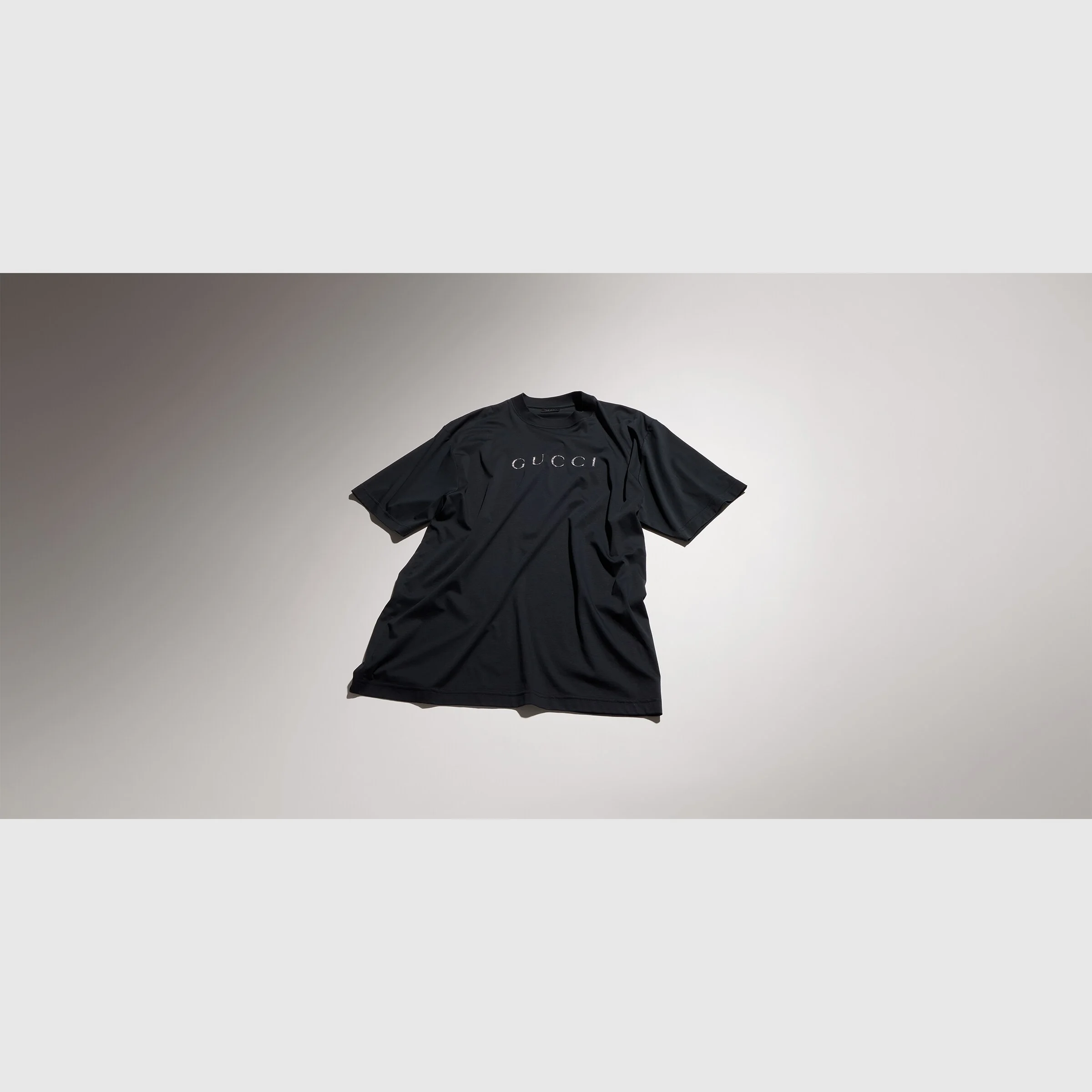 Cotton jersey T-shirt with print - 1