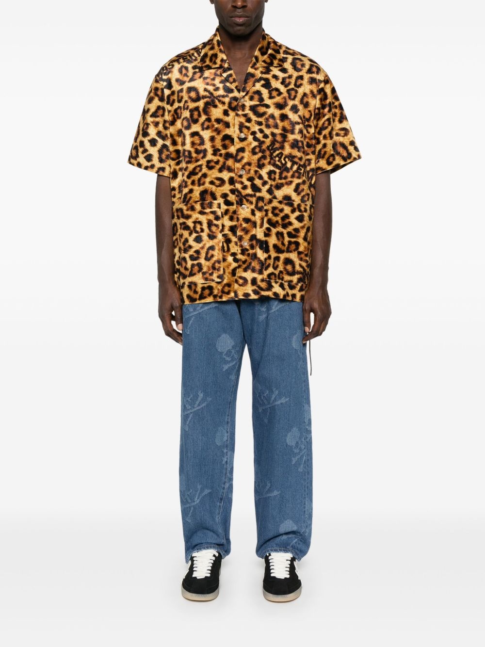 leopard-print shirt - 2