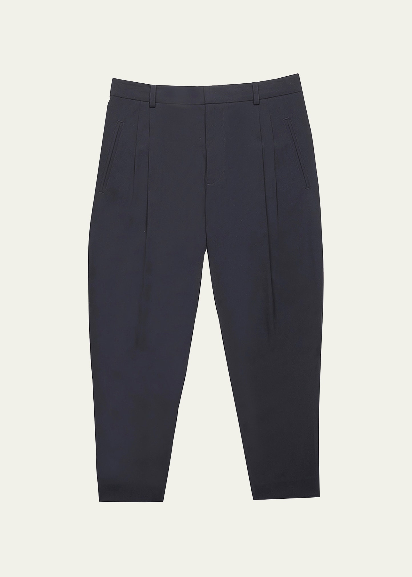 Men's Drop-Crotch Tapered Trousers - 1