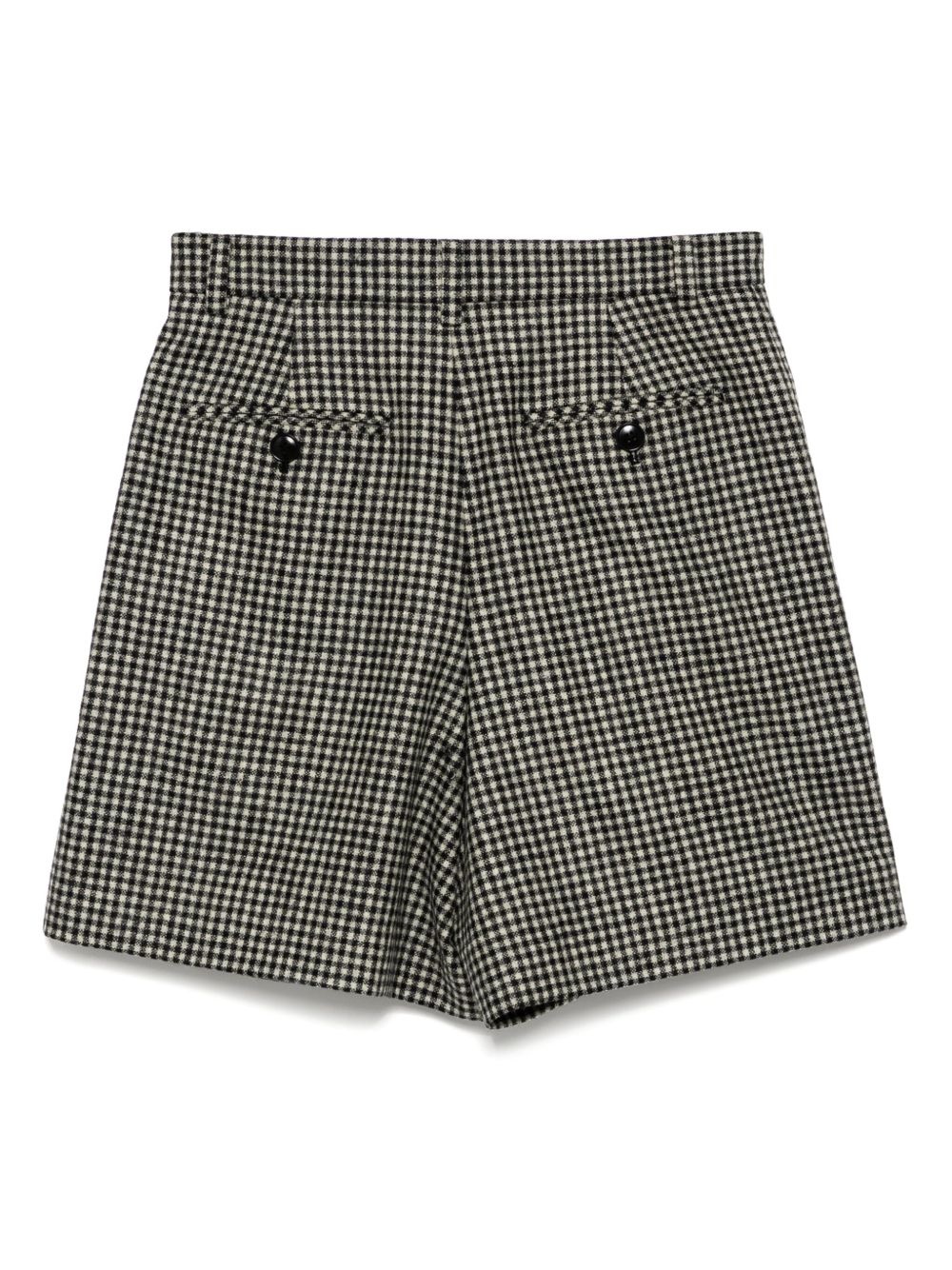 checked shorts - 2
