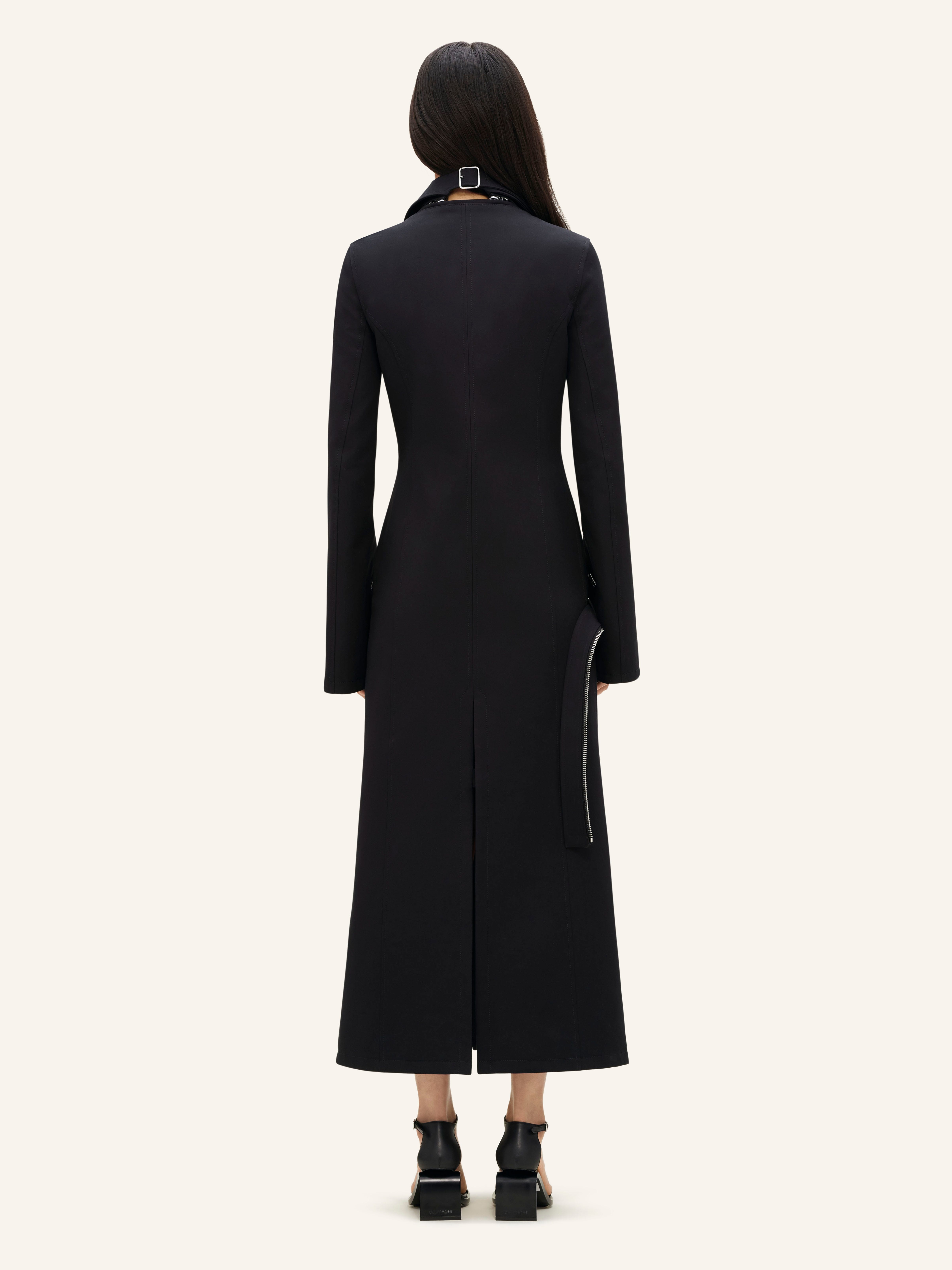 MODULAR COTTON LONG COAT - 4