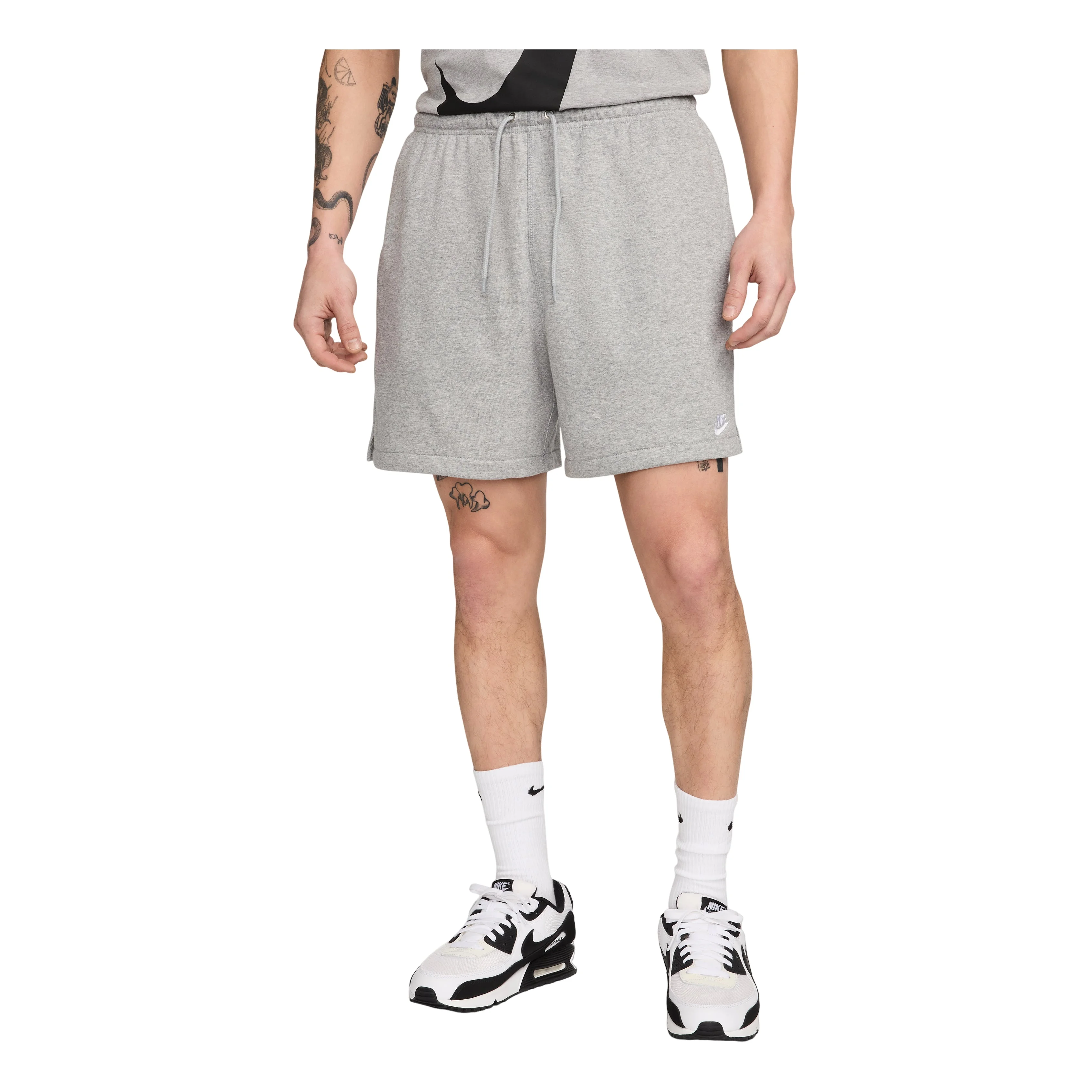 Nike Club French Terry Flow Shorts 'Dark Grey Heather' FN3521-063 - 1