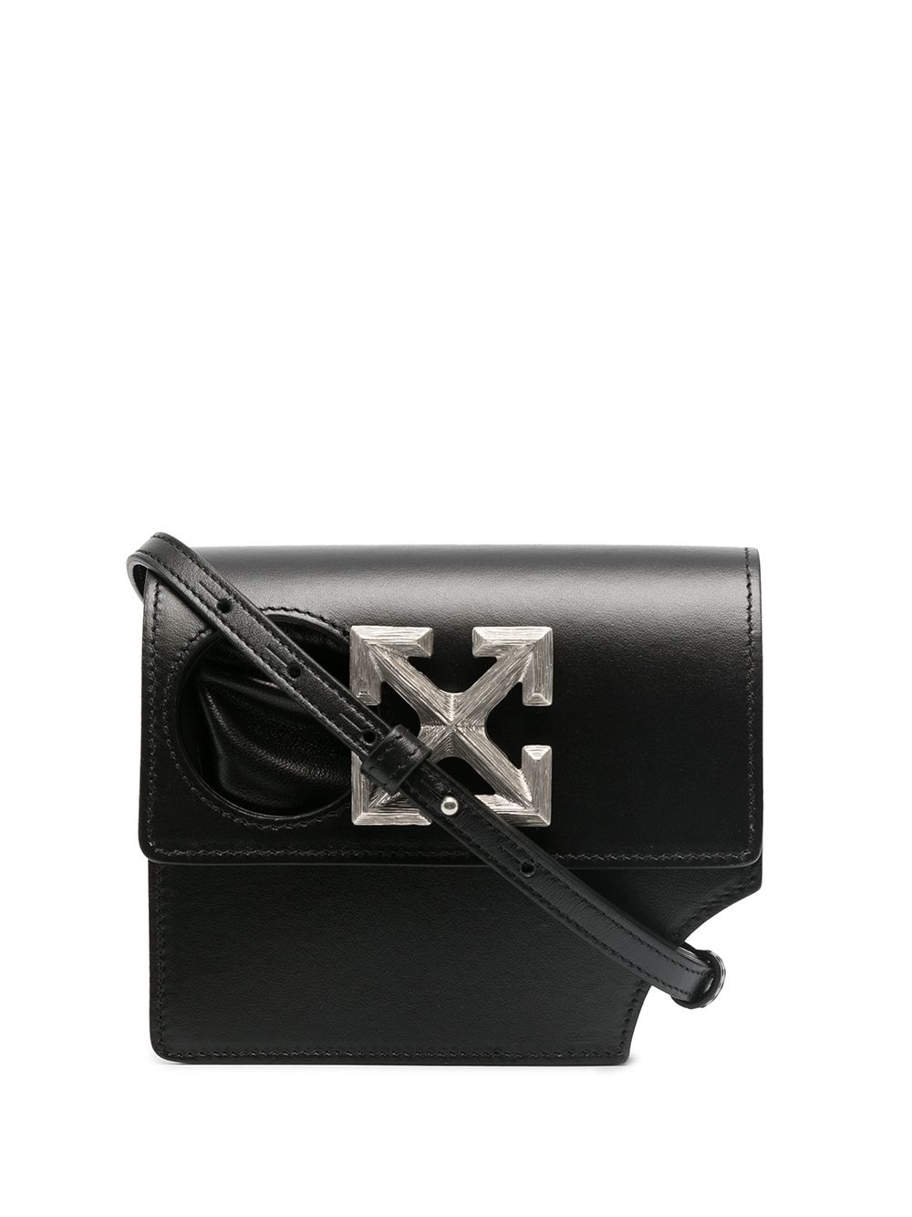 Arrows-clasp shoulder bag - 1