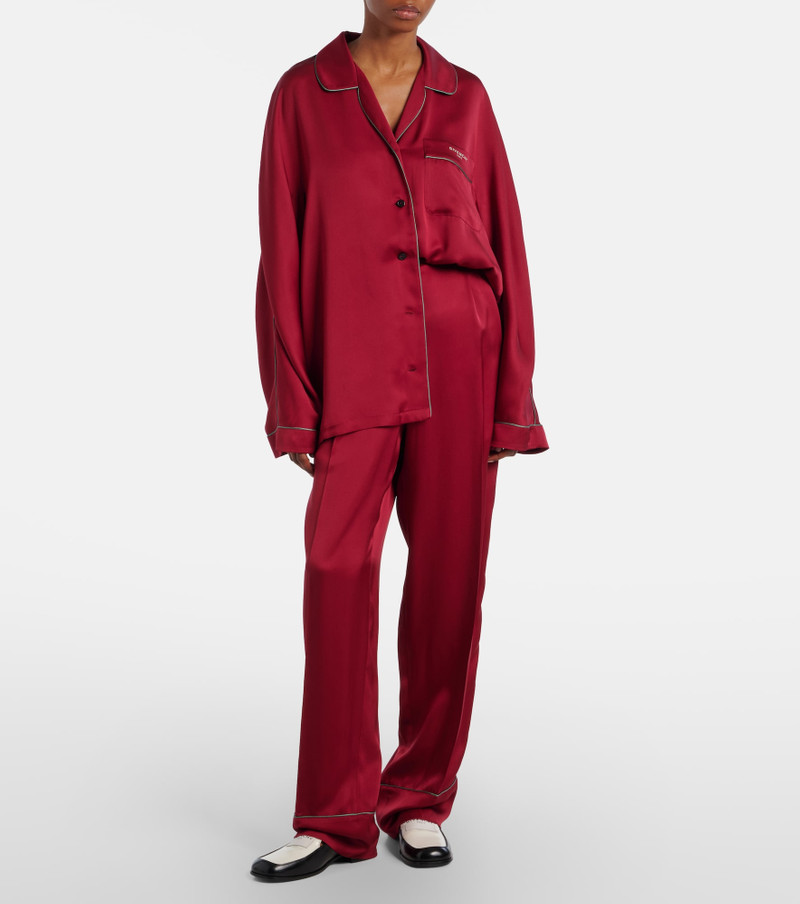 Givenchy Silk satin shirt outlook