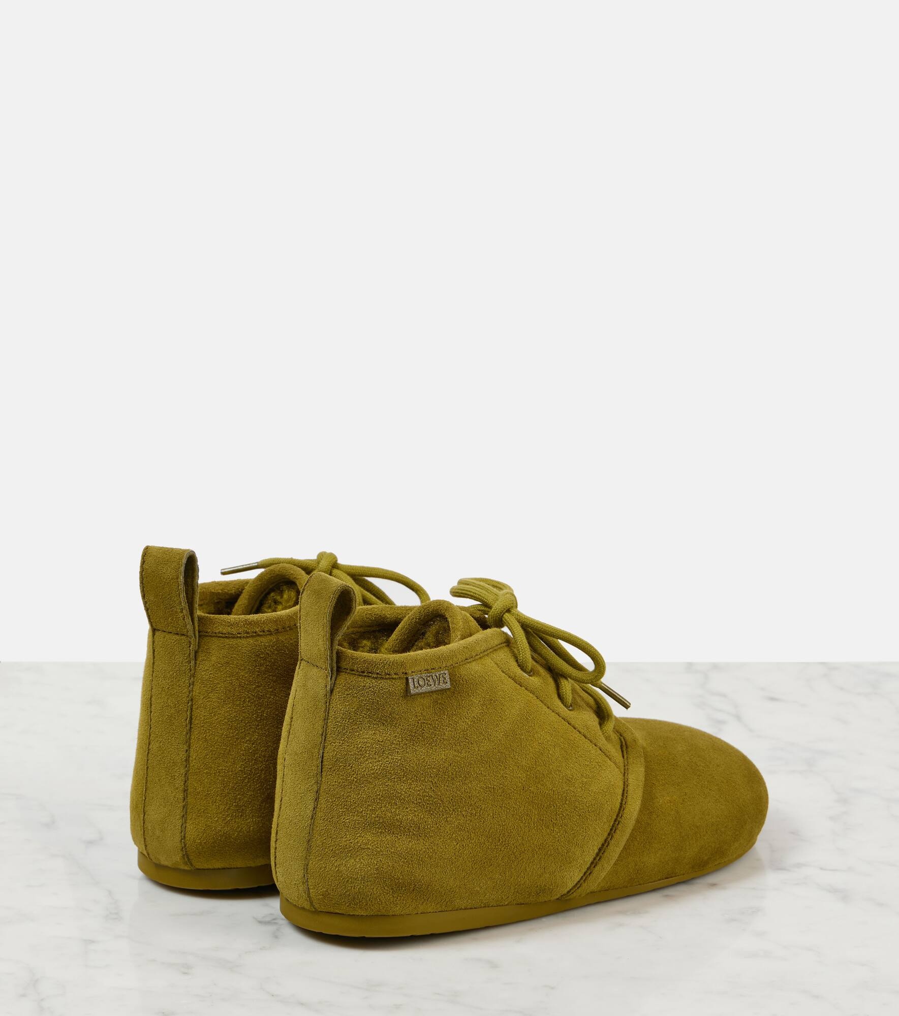 Lago suede booties - 3