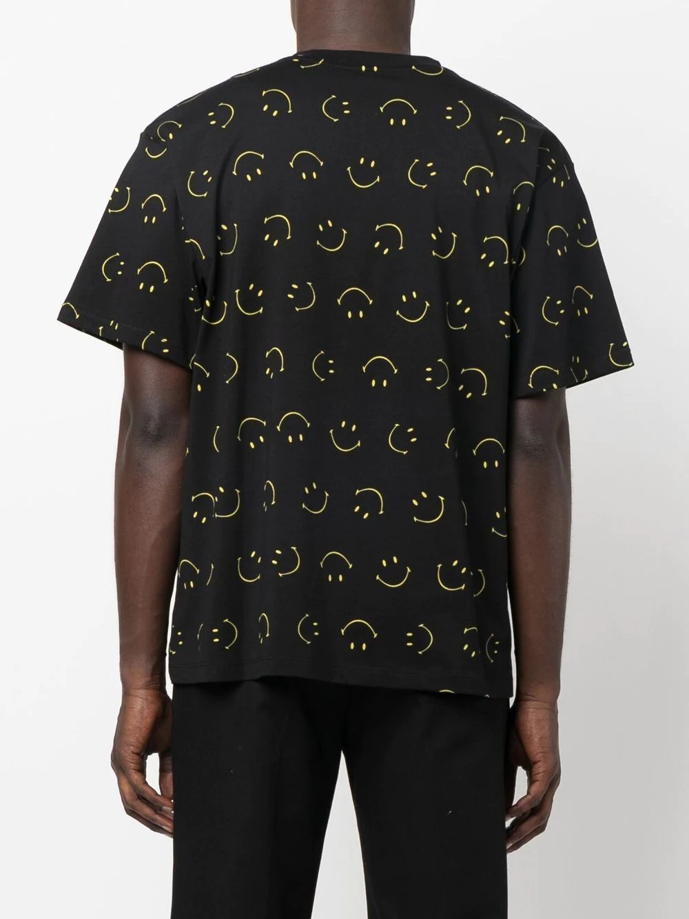 smiley-print T-shirt - 4