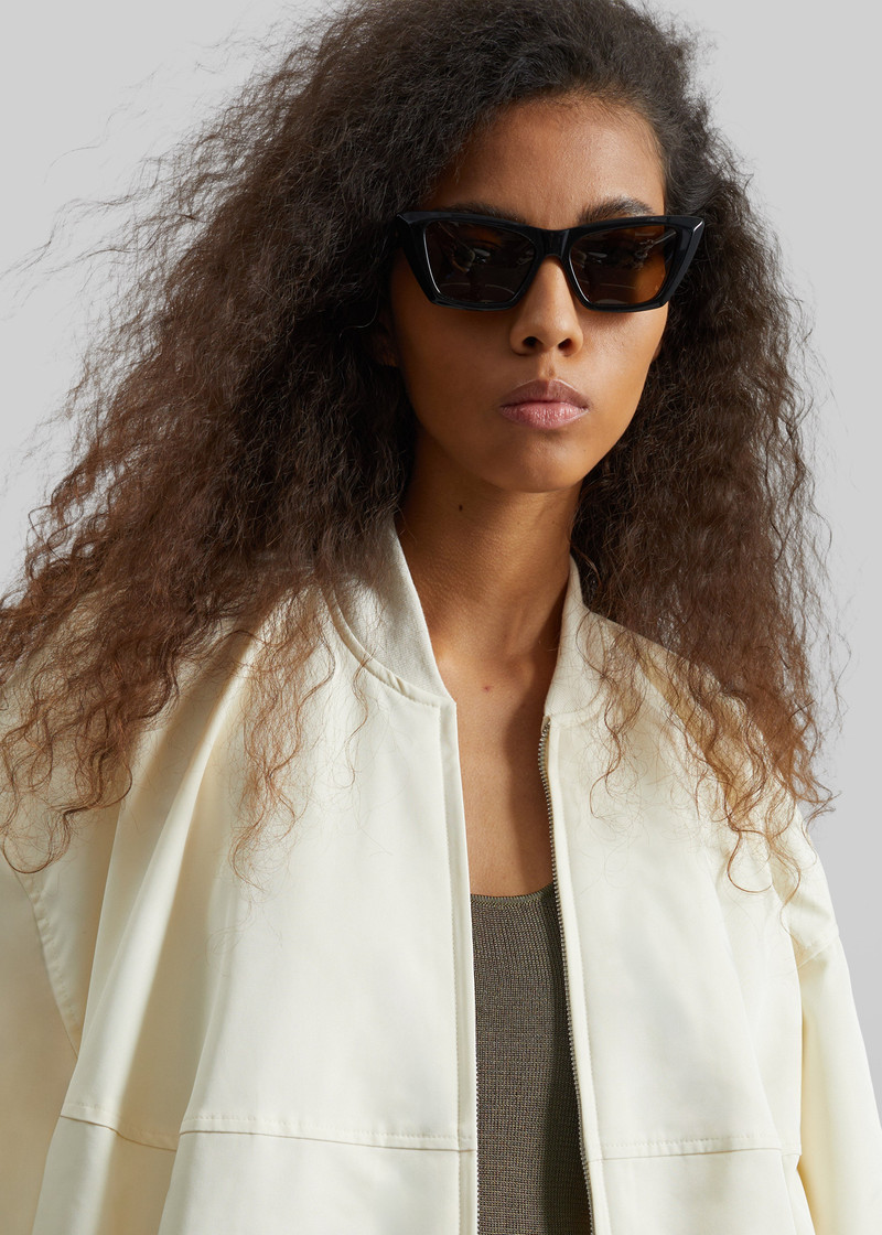 Marslev Cocoon Jacket - Cream 5