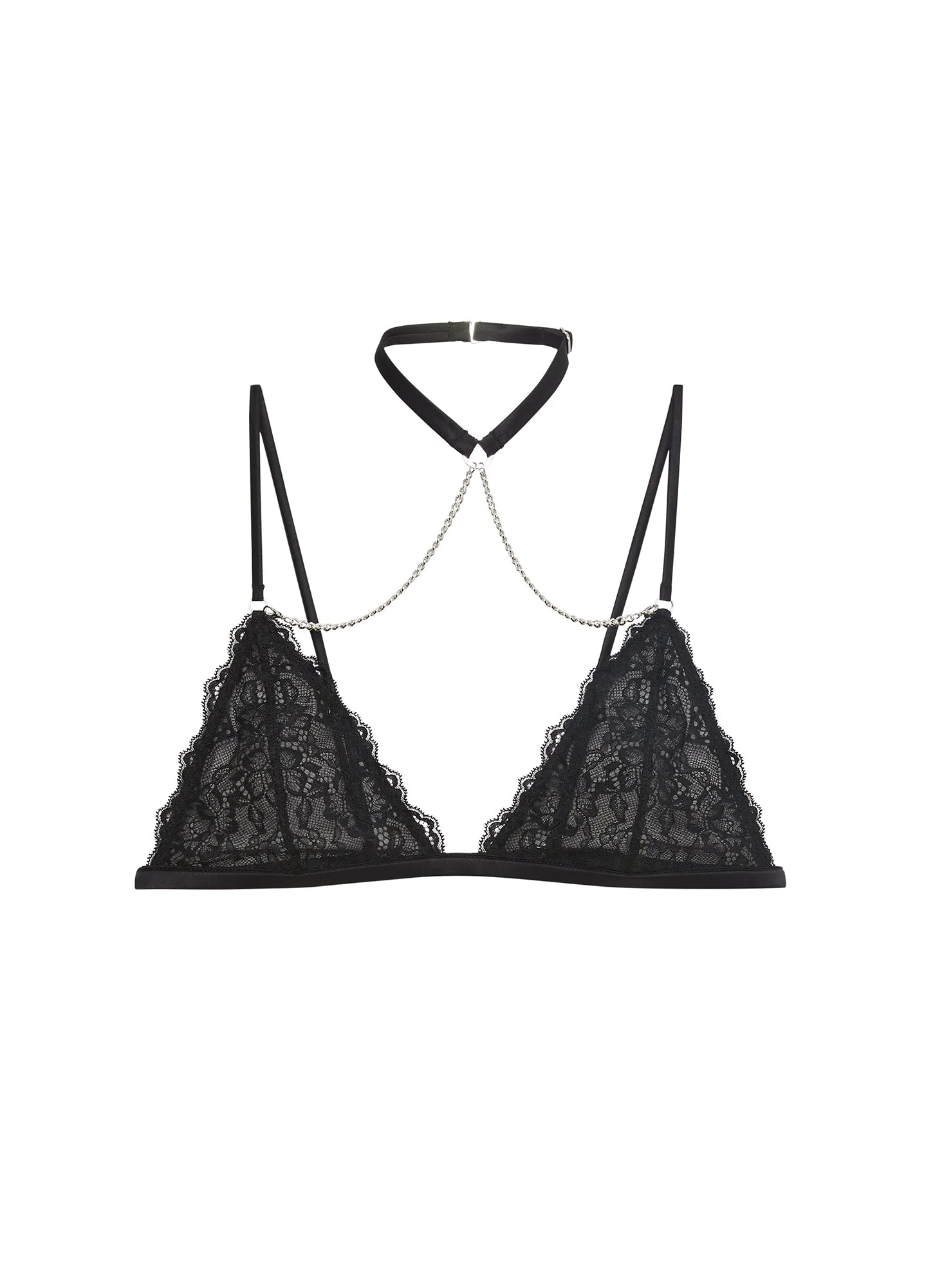 Bianca Chain Triangle Bra - 1