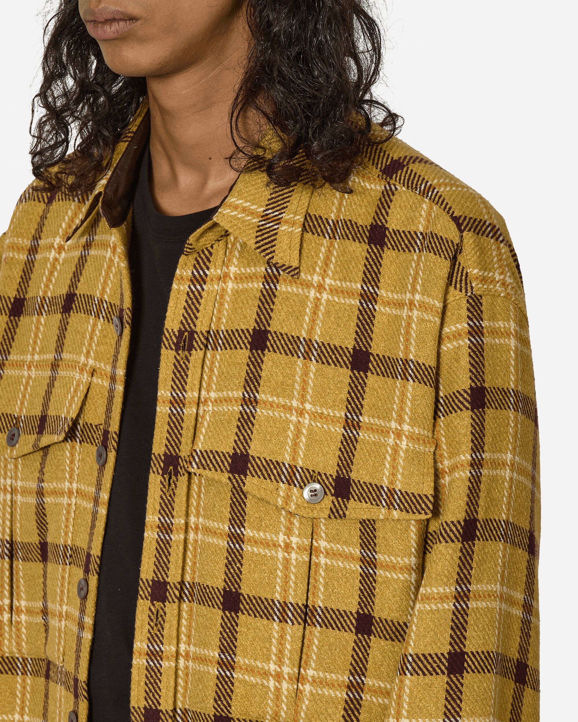 Checkered Shirt Yellow - 5