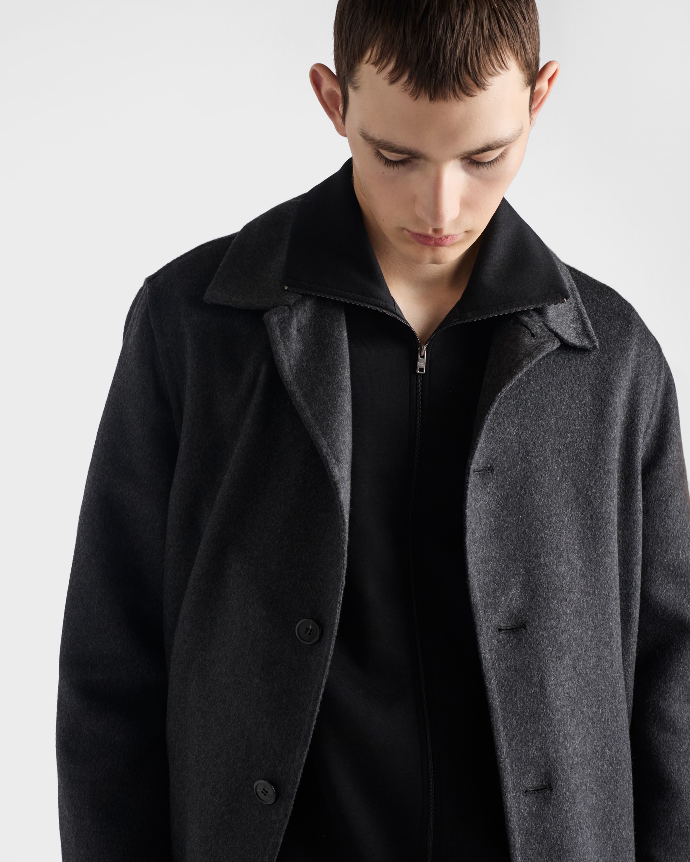 Technical cotton blouson jacket - 6