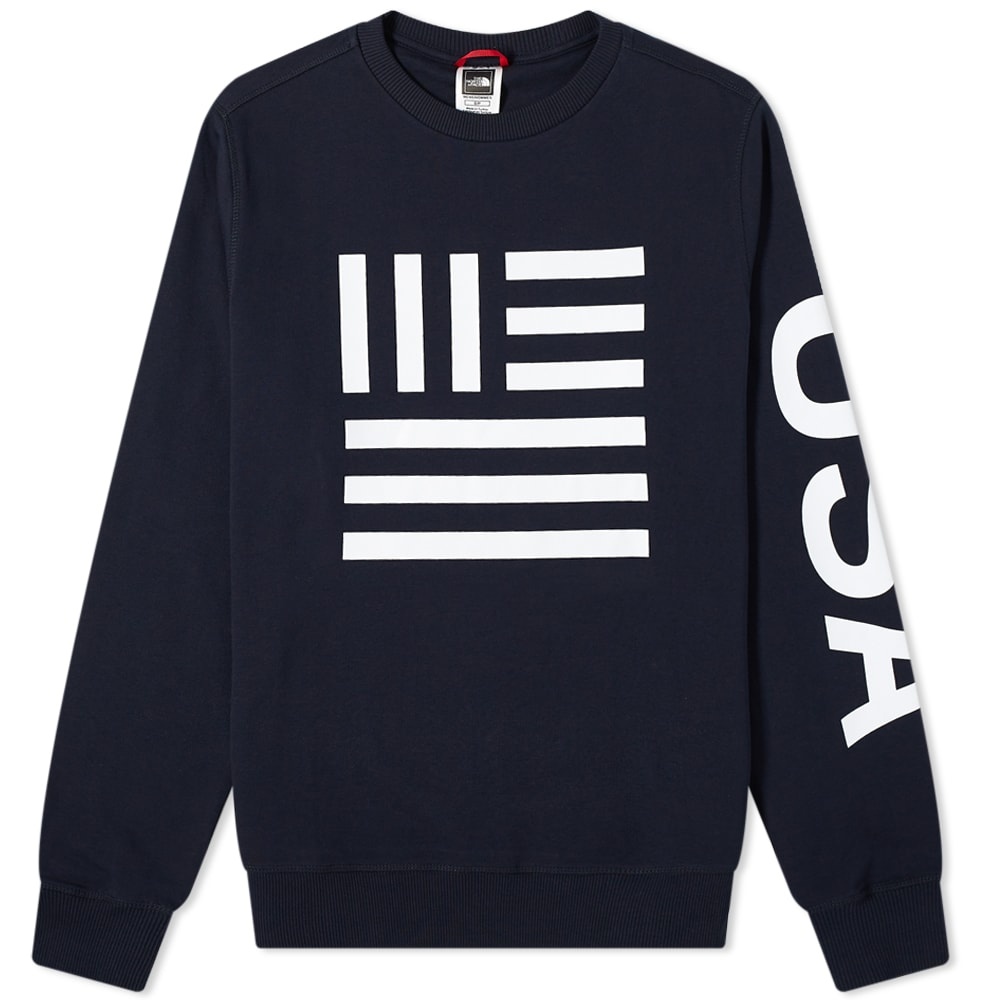 The North Face International USA Graphic Crew Sweat - 1