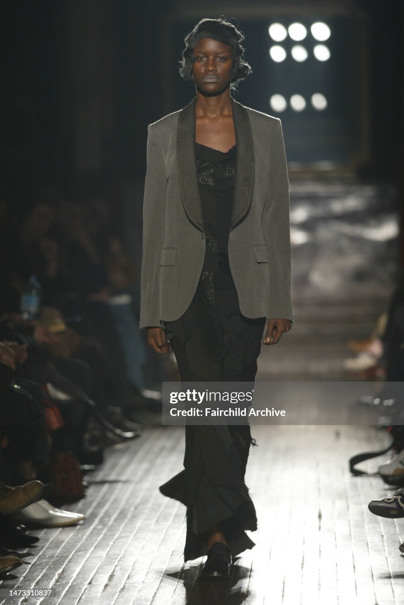 Junya Watanabe Fall 2002 Masterpiece Patchwork Mermaid Maxi Dress - 14