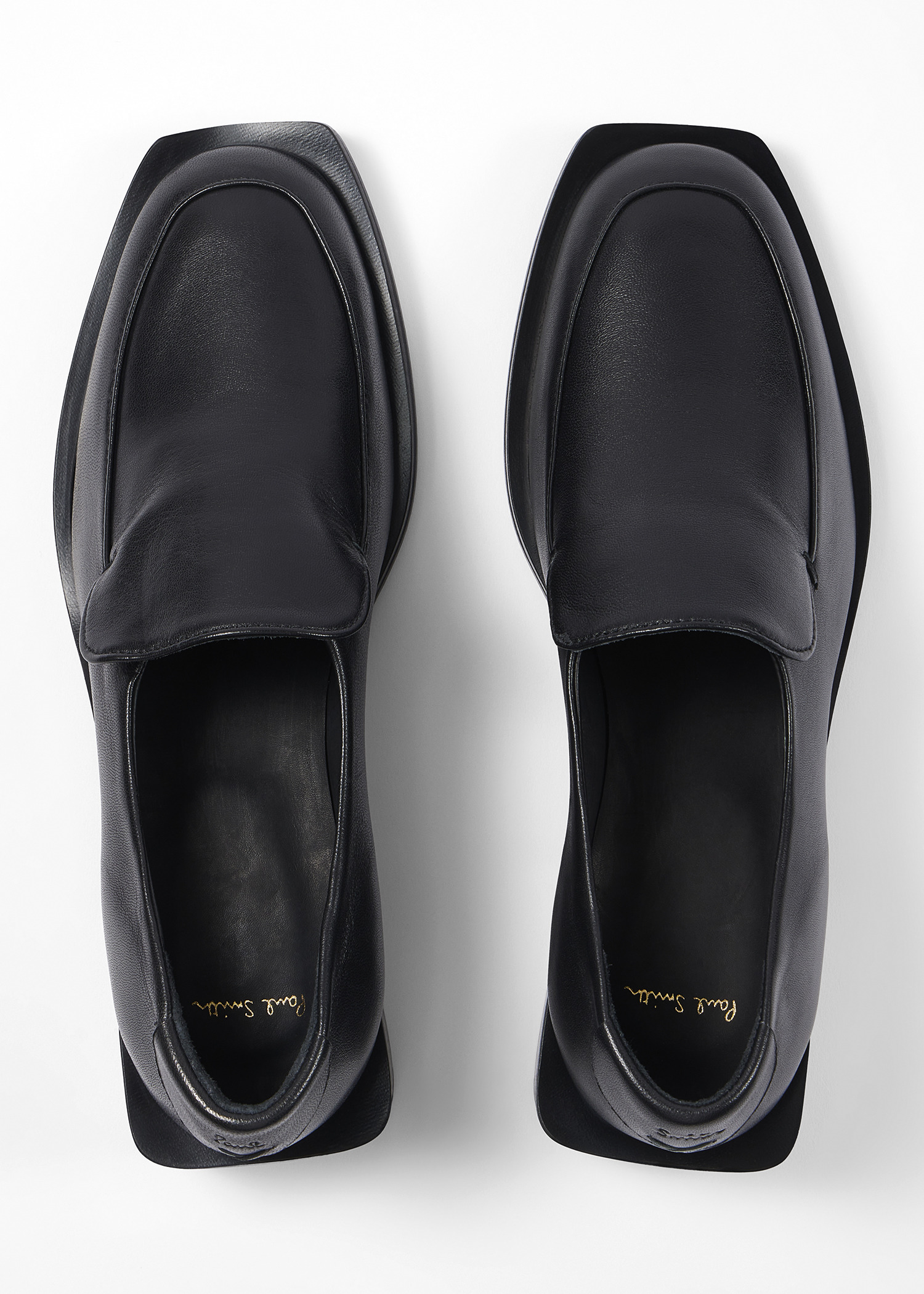 Women's Black 'Tavira' Block Heel Loafers - 5
