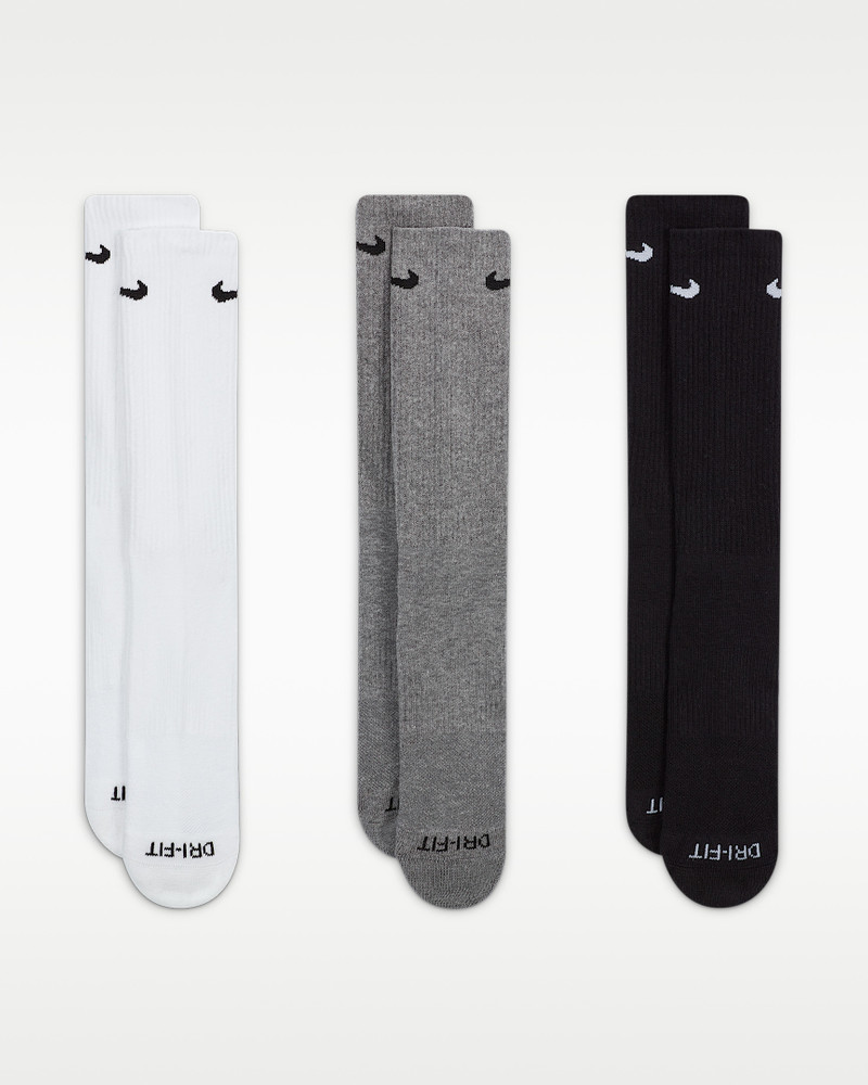 Nike Nike Everyday Plus Cushioned Training Crew Socks (3 Pairs) outlook