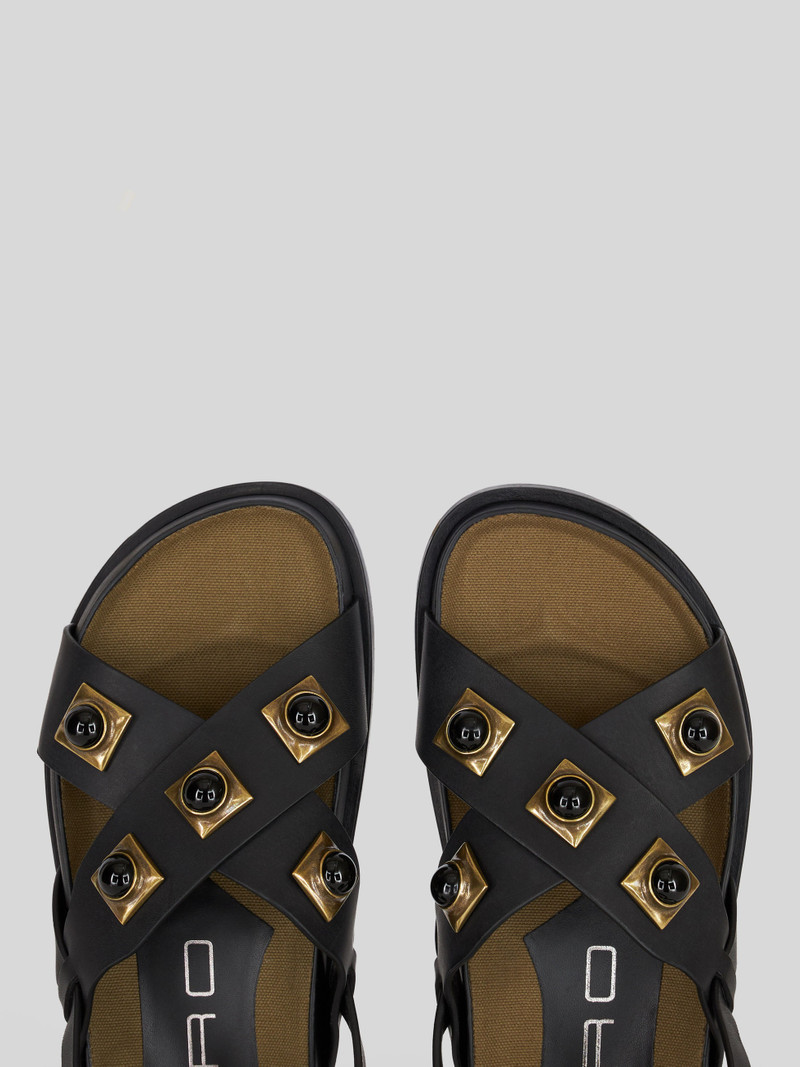 Etro CROWN ME SANDAL WITH CABOCHON STONES outlook